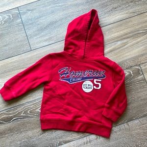 ⭐️4/$20⭐️ miniwear Homerun hooded sweatshirt
